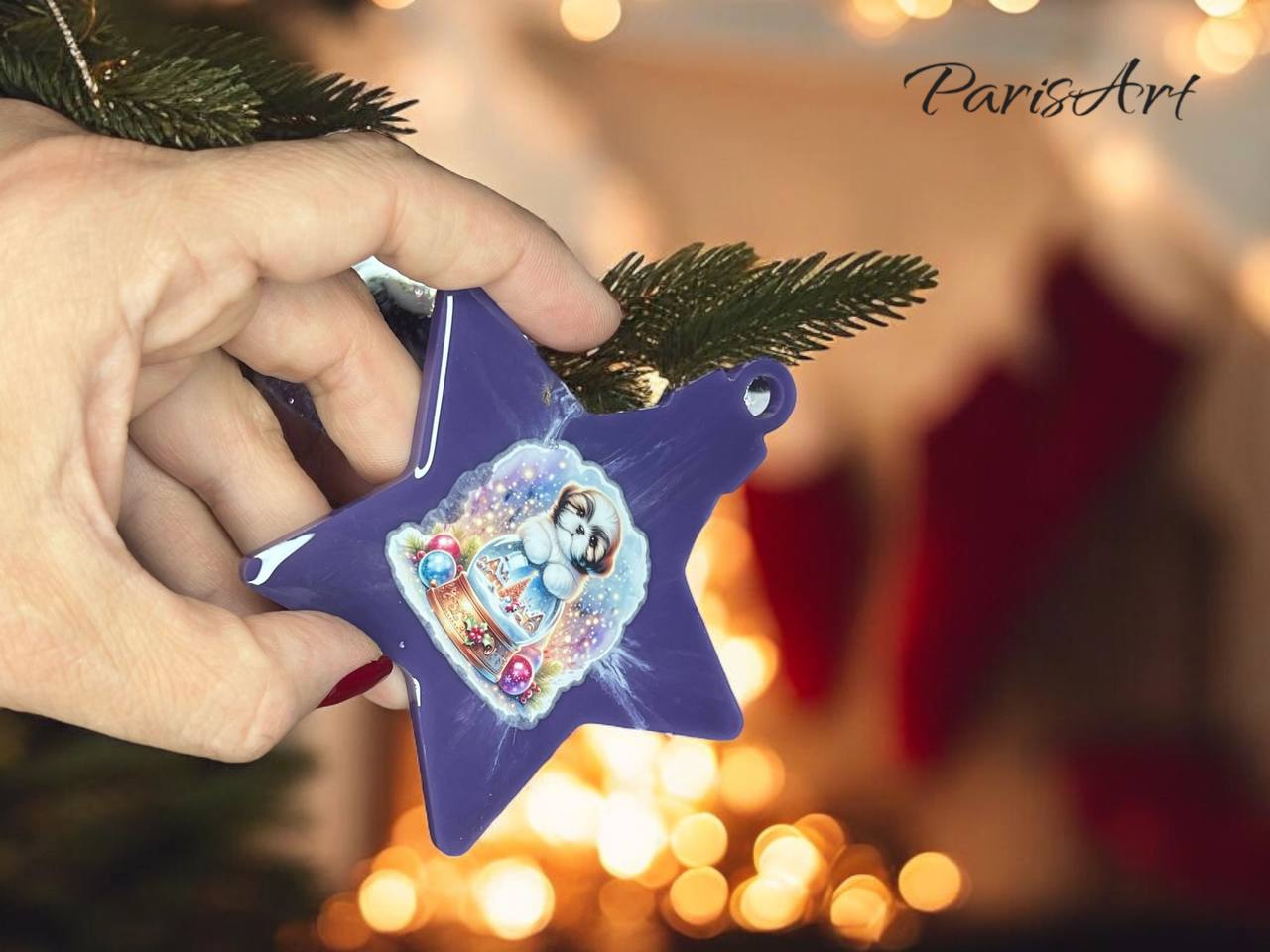 Customized Christmas Ornaments - Set #4