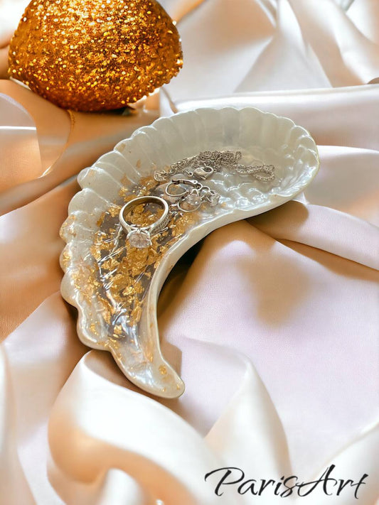 "Gold Angel Wings" Jewelry dish